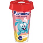 Йогурт питьевой РАСТИШКА Шейк Банан 2,8%, без змж, 190г Йогурт питьевой РАСТИШКА Шейк Банан 2,8%, без змж, 190г