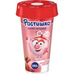 Йогурт питьевой РАСТИШКА Шейк Клубничный пломбир 2,8%, без змж, 190г Йогурт питьевой РАСТИШКА Шейк Клубничный пломбир 2,8%, без змж, 190г