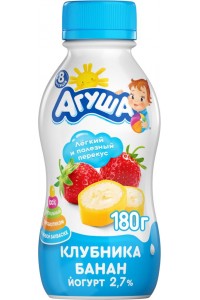 Детский питьевой йогурт в Ленте
