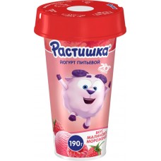 Йогурт питьевой РАСТИШКА со вкусом малинового мороженого 2,8%, без змж, 190г в магазинах Лента Йогурт питьевой РАСТИШКА со вкусом малинового мороженого 2,8%, без змж, 190г в магазинах Лента