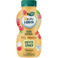 Напиток овсяный ФРУТОНЯНЯ ФрутоЗлаки Малина, 240г в магазинах Лента