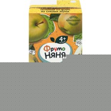 Сок ФРУТОНЯНЯ Яблоко прямого отжима неосветленный, с 4 месяцев, 200мл в магазинах Лента