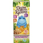 Сок ДАРЫ КУБАНИ Мультифрукт, с 6 месяцев, 200мл