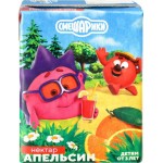 Нектар СМЕШАРИКИ Апельсин, с 3 лет, 200мл Нектар СМЕШАРИКИ Апельсин, с 3 лет, 200мл