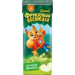 Сок СОЧНЫЙ ФРУКТОВЫЙ БЕСПРЕДЕЛ Яблоко, с 4 месяцев, 200мл Сок СОЧНЫЙ ФРУКТОВЫЙ БЕСПРЕДЕЛ Яблоко, с 4 месяцев, 200мл