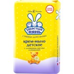 Крем-мыло УШАСТЫЙ НЯНЬ с оливковым маслом и экстрактом ромашки, 90г Крем-мыло УШАСТЫЙ НЯНЬ с оливковым маслом и экстрактом ромашки, 90г