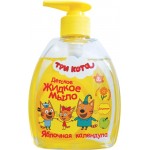 Жидкое мыло детское ТРИ КОТА Яблочная календула, 300мл Жидкое мыло детское ТРИ КОТА Яблочная календула, 300мл