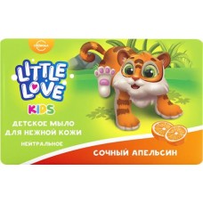 Мыло детское LITTLE LOVE Сочный апельсин, для нежной кожи, 90г в магазинах Лента