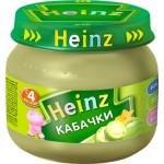 Пюре овощное HEINZ Natural Кабачки, с 4 месяцев, 80г
