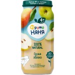 Пюре фруктовое ФРУТОНЯНЯ Груша, яблоко, с 5 месяцев, 250г Пюре фруктовое ФРУТОНЯНЯ Груша, яблоко, с 5 месяцев, 250г