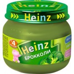 Пюре овощное HEINZ Natural Брокколи, с 4 месяцев, 80г