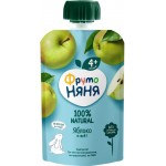 Пюре фруктовое ФРУТОНЯНЯ Яблоко, с 4 месяцев, 90г Пюре фруктовое ФРУТОНЯНЯ Яблоко, с 4 месяцев, 90г