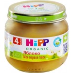 Пюре фруктовое HIPP Мое первое пюре Яблоко, с 4 месяцев, 80г Пюре фруктовое HIPP Мое первое пюре Яблоко, с 4 месяцев, 80г