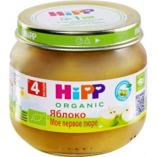 Пюре фруктовое HIPP Мое первое пюре Яблоко, с 4 месяцев, 80г в магазинах Лента