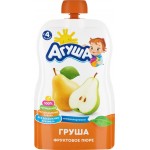 Пюре фруктовое АГУША Груша, с 4 месяцев, 90г Пюре фруктовое АГУША Груша, с 4 месяцев, 90г