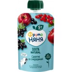 Пюре фруктовое ФРУТОНЯНЯ Салатик со смородиной, с 5 месяцев, 90г Пюре фруктовое ФРУТОНЯНЯ Салатик со смородиной, с 5 месяцев, 90г