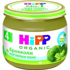 Пюре овощное HIPP Organic, Мое первое пюре Брокколи, с 4 месяцев, 80г в магазинах Лента