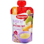 Пюре фруктово-злаковое SEMPER Мультифруктовое, с кашей, с 6 месяцев, 120г Пюре фруктово-злаковое SEMPER Мультифруктовое, с кашей, с 6 месяцев, 120г