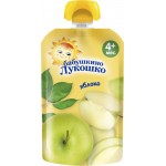 Пюре фруктовое БАБУШКИНО ЛУКОШКО Яблоко, с 4 месяцев, 90г