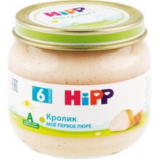Пюре мясное HIPP Мое первое пюре Кролик, с 6 месяцев, 80г в магазинах Лента