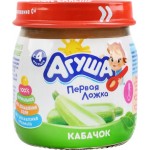 Пюре овощное АГУША Кабачок, с 4 месяцев, 80г Пюре овощное АГУША Кабачок, с 4 месяцев, 80г