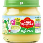 Пюре овощное САДЫ ПРИДОНЬЯ Кабачок, с 4 месяцев, 80г Пюре овощное САДЫ ПРИДОНЬЯ Кабачок, с 4 месяцев, 80г