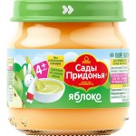 Пюре фруктовое САДЫ ПРИДОНЬЯ Яблоко, с 6 месяцев, 80г Пюре фруктовое САДЫ ПРИДОНЬЯ Яблоко, с 6 месяцев, 80г