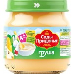 Пюре фруктовое САДЫ ПРИДОНЬЯ Груша, с 4 месяцев, 80г Пюре фруктовое САДЫ ПРИДОНЬЯ Груша, с 4 месяцев, 80г