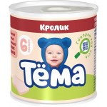 Пюре мясное ТЕМА Кролик, с 6 месяцев, 90г