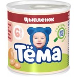 Пюре мясное ТЕМА Цыпленок, с 6 месяцев, 90г