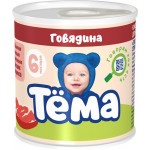 Пюре мясное ТЕМА Говядина, с 6 месяцев, 90г