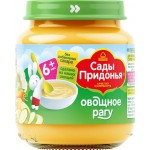 Пюре овощное САДЫ ПРИДОНЬЯ Овощное рагу, из цветной капусты, кабачков, моркови и картофеля, с 6 месяцев, 120г Пюре овощное САДЫ ПРИДОНЬЯ Овощное рагу, из цветной капусты, кабачков, моркови и картофеля, с 6 месяцев, 120г