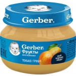 Пюре фруктовое GERBER Груша, с 4 месяцев, 71г Пюре фруктовое GERBER Груша, с 4 месяцев, 71г