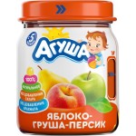 Пюре фруктовое АГУША Яблоко, груша и персик, с 5 месяцев, 100г Пюре фруктовое АГУША Яблоко, груша и персик, с 5 месяцев, 100г