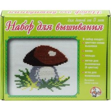 Набор для творчества ДЕСЯТОЕ КОРОЛЕВСТВО Вышивка крестиком, с пяльцами и иглой в магазинах Лента