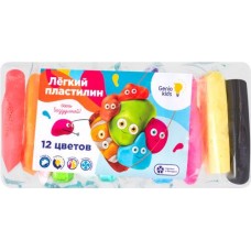 Наборы для лепки GENIO KIDS-ART Легкий пластилин, 12 цветов в магазинах Лента