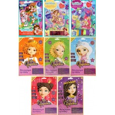 Набор игровой MULTIART Аппликация из страз, фольги, песка в магазинах Лента