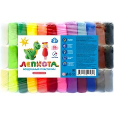 Пластилин ЛЕПКОТА Воздушный, в ассортименте Арт. LEP-003 в магазинах Лента