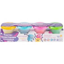 Набор для детей лепки GENIO KIDS-ART Тесто-пластилин. Неоновые цвета Арт. TA1016B в магазинах Лента