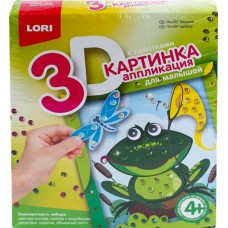 Набор для творчества LORI Аппликация для малышей, с пайетками, в ассортименте Арт. Пм-001 в магазинах Лента