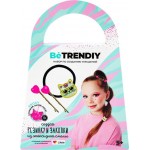 Набор по созданию украшений BE TRANDY Резинка и заколки, золото