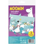 Набор игровой MOOMIN Рисуем наклейками по номерам, 3шт