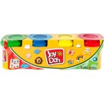 Масса для лепки JOY DOH 4 баночки с тестом, 4х56г, POT-04/056 Масса для лепки JOY DOH 4 баночки с тестом, 4х56г, POT-04/056