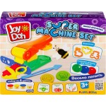 Масса для лепки JOY DOH Super machine set Чудо-машинка, 4х50г