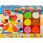 Масса для лепки JOY DOH Fruit sundae set Фруктовое разнообразие, 6х28г