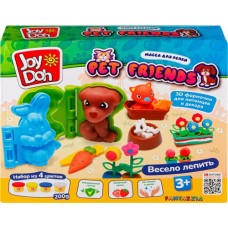 Масса для лепки JOY DOH Pet friends Домашние животные, 4х50г в магазинах Лента