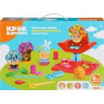 Тесто для лепки КРОК&ДИЛЛИ Парикмахерская, с аксессуарами, 6 предметов, Арт. CN0018