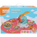 Тесто для лепки КРОК&ДИЛЛИ Макарономания с аксессуарами, 18 предметов, Арт. CN9010