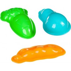 Набор игровой BONDIBOM 3 формочки, в ассортименте в магазинах Лента