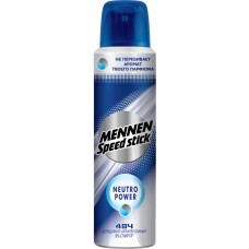 Дезодорант-антиперспирант спрей мужской MENNEN SPEED STICK Neutro Power, 150мл в магазинах Лента